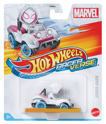Hot Wheels RacerVerse Vehículo de Juguete Spider Gwen