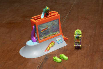 Hot Wheels Skate Pista de Brinquedo Set Aquário