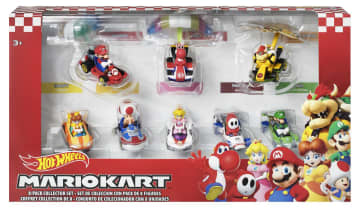 Hot Wheels Super Mario Character Car Pack Mattel