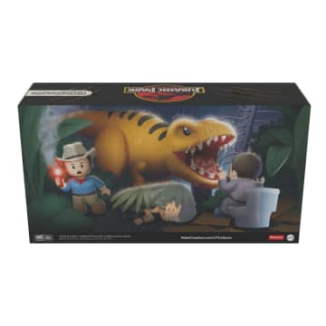 Fisher-Price Little People Collector Jurassic Park Film-Sondereditionsset Mit Dinosaurier Für Erwachsene Und Fans - Imagen 4 de 6