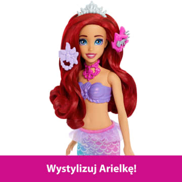 Disney Princess Arielka Muszelkowa toaletka Zestaw, lalka i akcesoria Zabawka 3+ - Image 4 of 6