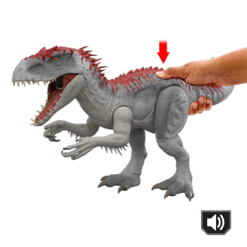 Jurassic World Legacy Collection Dinozaur Real Feel Indominus Rex Figurka premium z dźwiękiem Dinozaur zabawka 4+ - Image 6 of 6