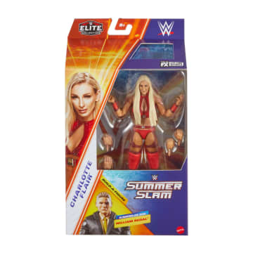 WWE Elite Collection Premium Live Event Charlotte Flair Action Figure Set, Summerslam Collectible - Imagen 2 de 6