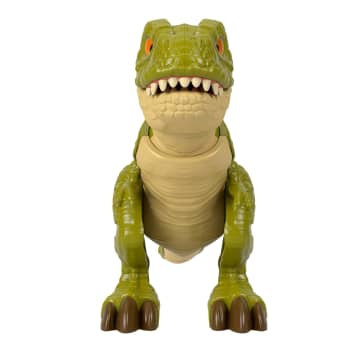 Fisher-Price Imaginext Jurassic World Rebirth Tyrannosaurus Rex Dinosaur Action Figure With Motion - Image 6 of 6