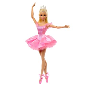 Barbie Signature Ballet Wishes, Bambola Collectible Fashion in Tutù Rosa Satinato - Image 2 of 6