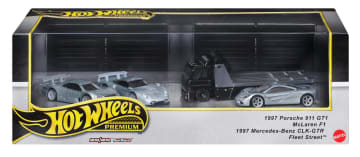 Hot Wheels Premium Le Mans „Holy Trinity” Wielopak pojazdów Zabawki 3 auta i 1 transporter Zestaw 3+ - Bild 3 von 3