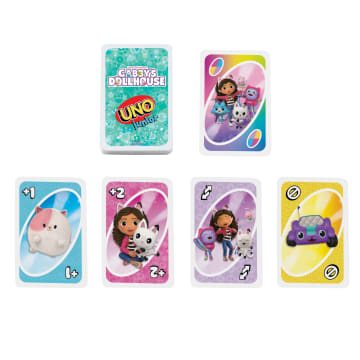 UNO Junior Gabby's Dollhouse Kartenspiel Für Kinder, Eltern Und Familienabende - Image 5 of 6