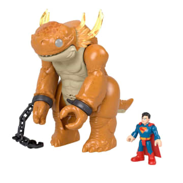 Işıklı, Sesli Ve Hareketli Fisher-Price Imaginext Superman Canavar Oyuncağı Ve Aksiyon Figürü - Image 3 of 6