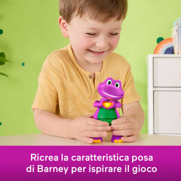 Fisher-Price Il Mondo Di Barney, Personaggio Barney Con Mani A Cuore Con Luci E Suoni, Per Bambini - Image 3 of 6