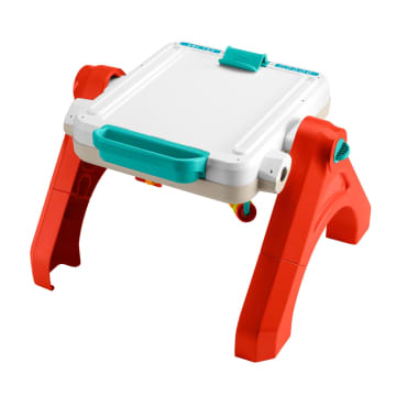 Mesa De Actividades 4 En 1 Y Caballete De Fisher-Price, Juguete Electrónico De Aprendizaje Para Bebés Y Niños Pequeños, Versión Multilingüe - Image 4 of 6