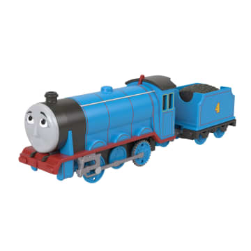 Thomas & Friends By Fisher-Price Motorized Classic Gordon Engine, Battery-Powered Toy Train & Cargo - Image 4 of 6