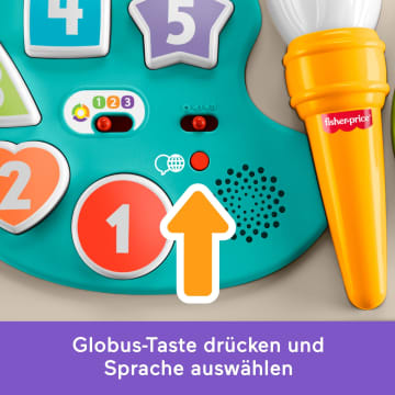 Fisher-Price 4-In-1 Spieltisch Und Staffelei, Babys Und Kleinkinder, Elektronisches Lernspielzeug, Mehrsprachige Version - Image 3 of 6