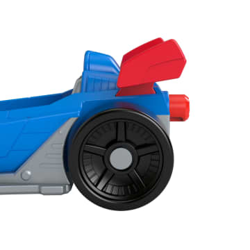 Fisher-Price Imaginext DC Super Friends Metal Force Supermobile, Macchinina Giocattolo E Action Figure Di Superman - Image 3 of 6