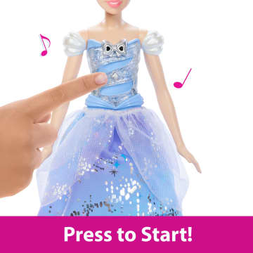 Disney Princess Enchanted Ballgown Cinderella Fashion Doll With Lights & Sounds, Inspired By Movie - Imagen 2 de 6