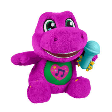 Fisher-Price Barney's World Sing Along Barney Plush, 10.5-Inch Figure, Songs, Sounds & Soft Texture - Image 1 of 6