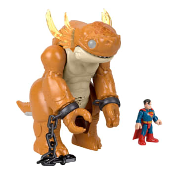 Işıklı, Sesli Ve Hareketli Fisher-Price Imaginext Superman Canavar Oyuncağı Ve Aksiyon Figürü - Image 2 of 6
