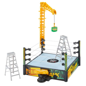 WWE Money in The Bank Cash-in Ring Playset With Accessories, 2 Play Modes, 40+ Sounds & Phrases - Bild 1 von 6