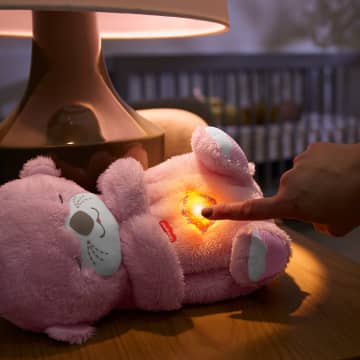 Fisher-Price Schlummer-Otter, Pinkes Plüschspielzeug Für Babys, Spieluhr Mit Atembewegungen - Image 4 of 6
