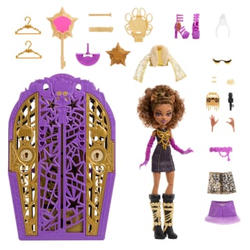 Monster High-Monstrueux Secrets Clawdeen Wolf-Coffret - Imagen 5 de 6
