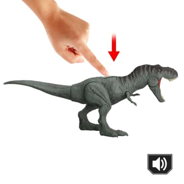 Jurassic World Sound Surge Dinozaur podstawowy z dźwiękiem 30 cm Figurka Zabawka 4+ Mix - Image 2 of 5
