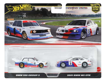 Hot Wheels Premium Car Culture Bmw Race Cars 2-Pack, 1:64 Scale Toy Cars For The Adult Collector - Bild 6 von 6