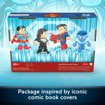 Little People Collector Superman Through The Ages Special Edition Set For Adults & Fans, 4 Figures - Image 4 of 6