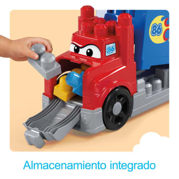 Juguete De Bloques Camión De Carreras Y Construcción De MEGA Blocks First Builders Para Niños Y Niñas Pequeños (19 Piezas). - Image 5 of 6