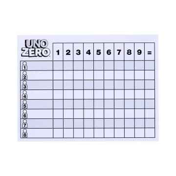 Mattel Games-UNO Zero-Jeu De Cartes Avec Carnet De Scores - Bild 4 von 6