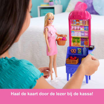 Barbie En Teresa Recept Voor Vriendschap Malibu Op De Markt Poppen En Speelset Met 11 Accessoires - Image 3 of 6