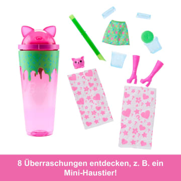 Barbie Pop Reveal Shakes-Serie, Set Aus Puppe & Accessoires, Duftende Helle Häschen-Modepuppe - Image 3 of 6
