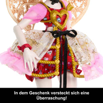 Monster High Scary Sweet Birthday Cupid Asteria-Puppe Im Partykleid Mit Ballon Und Geschenk - Image 4 of 6