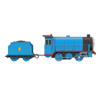 Thomas & Friends By Fisher-Price Motorized Classic Gordon Engine, Battery-Powered Toy Train & Cargo - Image 2 of 6