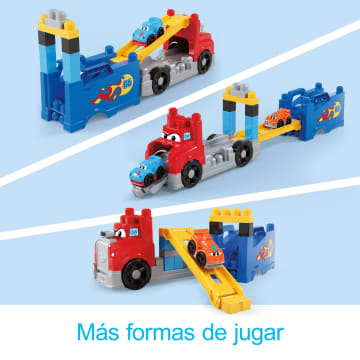 Juguete De Bloques Camión De Carreras Y Construcción De MEGA Blocks First Builders Para Niños Y Niñas Pequeños (19 Piezas). - Image 4 of 6