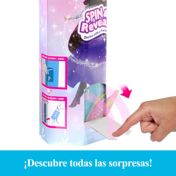 Muñeca De Moda Anna Spin & Reveal De Disney Frozen Y Accesorios Con 11 Sorpresas De La Película De Disney - Image 4 of 6