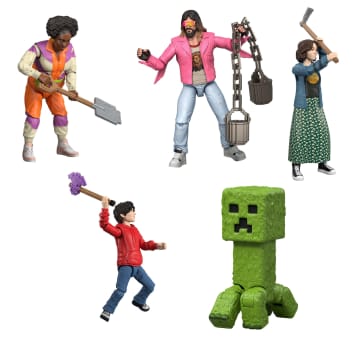 Minecraft Ultimate Movie Set With 8 Action Figures & 8 Accessories,  Inspired By A Minecraft Movie - Image 3 of 6