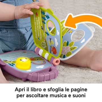 Fisher-Price Il Libro Delle Canzoncine Della Scimmietta Viola Per Neonati E Bambini Con Luci E Suoni, Versione Italiana - Image 4 of 6
