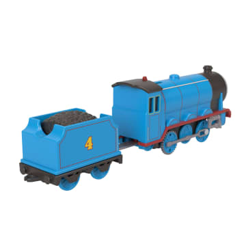 Thomas & Friends By Fisher-Price Motorized Classic Gordon Engine, Battery-Powered Toy Train & Cargo - Image 5 of 6