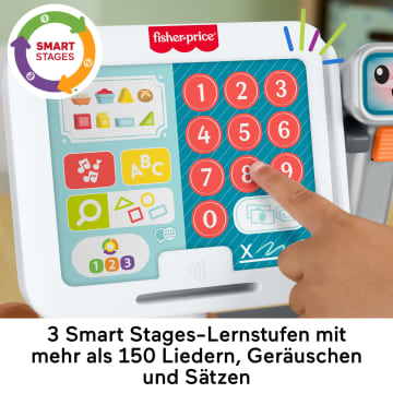 Fisher-Price Elektrisches Lernspielzeug Für Kleinkinder Lernspaß Meine Erste Spielkasse, Mehrsprachige Version - Image 4 of 6