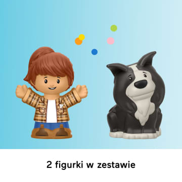 Fisher-Price Little People Traktor Muzyczny pojazd do zabawy i 2 figurki Zabawka interkatywna 1+ - Image 5 of 6