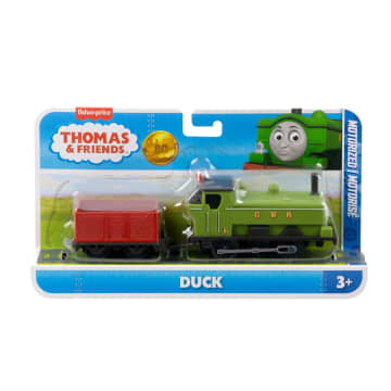 Thomas & Friends By Fisher-Price Motorized Classic Duck Engine, Battery-Powered Toy Train & Cargo - Image 6 of 6