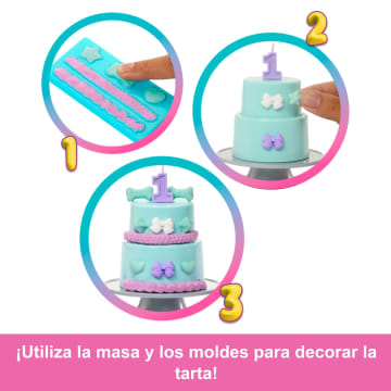 Conjunto De Juego Estrellas De Fiesta De Barbie Party Unboxed De La Serie Cumpleaños De Mascotas Con Muñeca Y Accesorios, 10 Sorpresas - Image 5 of 6