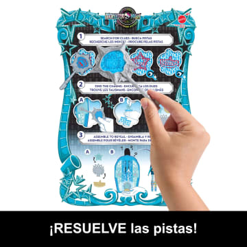 Conjunto De Juego De Frankie Stein De Skulltimate Secrets Hauntlywood Mysteries De Monster High, Muñeca Con Más De 19 Sorpresas - Image 3 of 6