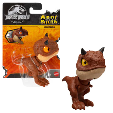 Jurassic World Mighty Little Biters Dinosaur Toy With Bite Action, Eye Change, Collectible Figure - Bild 2 von 8