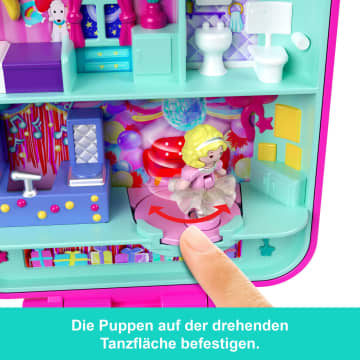 Polly Pocket Puppe Und Spielset, Nostalgie-Schatulle Zum 80. Jubiläum Von Mattel, Puppenhaus Zum Thema Feierspaß, 1 Tier Und Möbel - Image 3 of 6