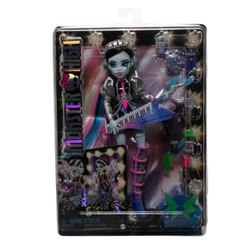 Monster High-Frankie Stein Survoltée-Rockstar Avec Accessoires - Imagen 6 de 6