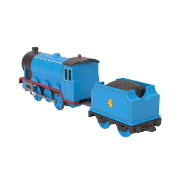 Thomas & Friends By Fisher-Price Motorized Classic Gordon Engine, Battery-Powered Toy Train & Cargo - Image 3 of 6
