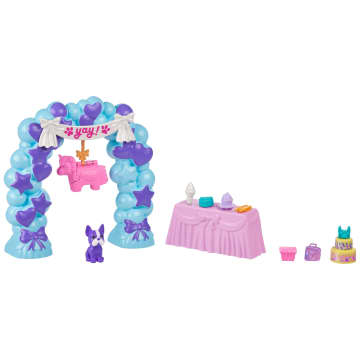 Polly Pocket Doğum Günü Partisi Paketi, Bebek Ve Evcil Hayvan Oyun Seti, Moda Ve Yiyecek Temalı Aksesuarlar, Seyahat Oyuncağı - Image 4 of 5