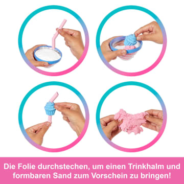 Barbie Pop Reveal Sweet Treat-Serie Set Aus Puppe Und Zubehör, Cool Cupcake Modepuppe Und Haustier - Image 3 of 5