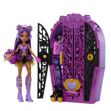 Monster High Skulltimate Secrets Monster Mysteries Speelset, Clawdeen Wolf Pop Met Meer Dan 19 Verrassingen - Image 1 of 6