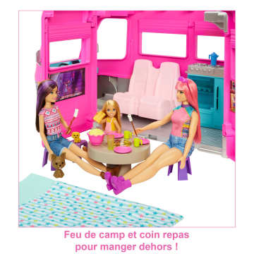 Barbie-Camping-Car Transformable De 76 Cm - Image 5 of 7